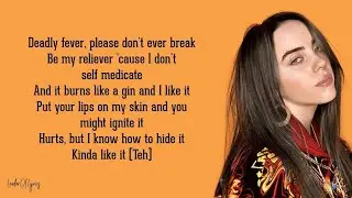 Billie Eilish - my strange addiction (Lyrics)🍬