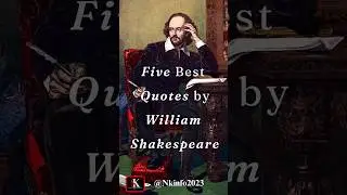 William Shakespeare quote on life!#shorts #trending #viral #viralshorts #nkinfo2023