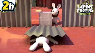 Oups, Accident Crétin ! | Les Lapins Crétins Invasion🐰 | Nouvelle compilation 2H | HD
