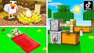 ⚒️ Minecraft: 10+ Viral TikTok Build Hacks 