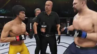 Bruce Lee vs. Tim Johnson (EA Sports UFC 3) - CPU vs. CPU