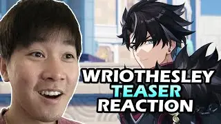 WRIOTHESLEY TEASER REACTION (DADDY, HANDCUFFS, BIG BUTT) | GENSHIN IMPACT