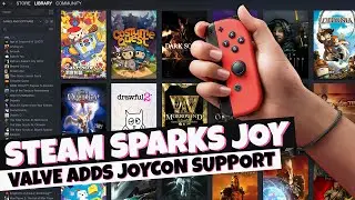 Steam Adds Nintendo Switch Joycon Controller Support