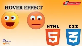 Make Awesome Emoji With Hover Effects/ HTML & CSS