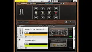 Softube's Model 72 & Echoes in a Reason Combinator