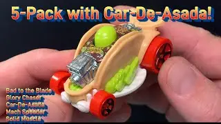Car-De-Asada in a Hot Wheels Let's Race 5-Pack #hotwheels #cardeasada
