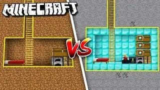 Minecraft NOOB vs. PRO: SECRET BUNKER in Minecraft!