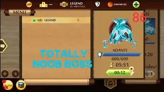 NEW BOSS ADANTI 🤡💩 || SHADOW FIGHT 2 UNDERWORLD || HINDI GAMEPLAY