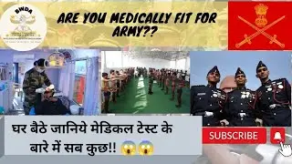 Medical Test in Indian Army|Indian Army|Army Officer