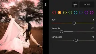 Lightroom Orange Tone Effect Photo Editing - Lightroom Best Photo Editing Tutorial