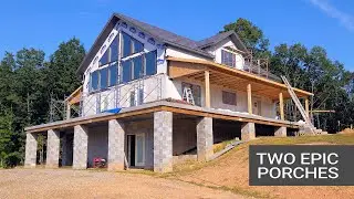 FINALLY BUILDING TWO EPIC PORCHES!