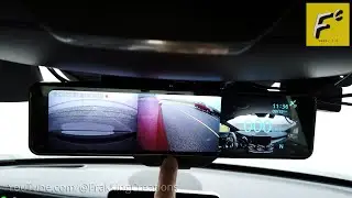 Stress testing this mirror dash cam's features - Akeeyo mirror Backup camera, Blind spot camera