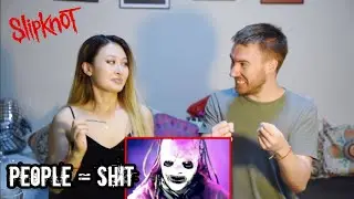 HIP HOP COUPLE'S FIRST TIME HEARING SLIPKNOT LIVE (PEOPLE = SHIT)