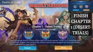 Realm Of Legends - Chapter 1(Desert Trials) Walkthrough!!