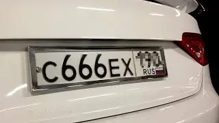 ТОП-5 рамок для номеров машины из Aliexpress