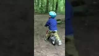Велосипед без педалей для самых маленьких.