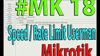 Rate Limit Userman Mikrotik 
