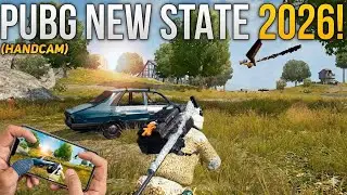 PUBG NEW STATE HDR + 60 FPS OLD ERANGLE GAMEPLAY | BETTER THAN BGMI?(HANDCAM)