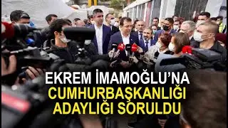Ekrem İmamoğlu spoke about his presidential candidacy