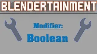 Blender - Boolean Modifier