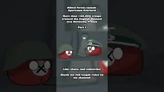 D-Day Operation Overlord Countryballs  #worldwar2 #countryballs #usa #germany #memes #funny #gaming