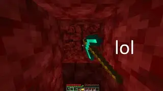 When You Forget to Look at the Screen in Minecraft 