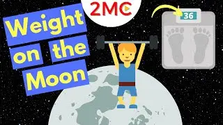 Weight on the Moon | How Much Would You Weigh and How Strong Would You Be?