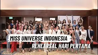 MISS UNIVERSE INDONESIA - latihan dan belajar