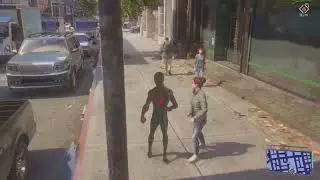 Engaging with the public. spiderman 2