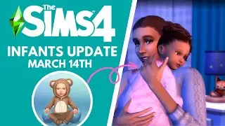 INFANTS RELEASE DATE, NEW ANIMATIONS, NEW CRIBS, BIRTHMARKS & MORE! | The Sims 4 Infant Update