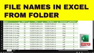 Excel Tutorial: How to Get File Names from a Folder to Excel Cells