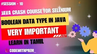Boolean data type in Java | 10 | code with prem 