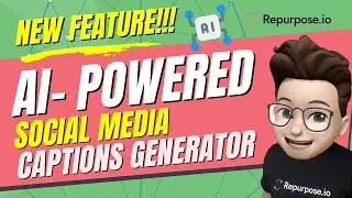 NEW FEATURE! AI Generated Social Media Captions