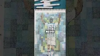 ✨PINTE A MESSI CON MAS DE 30.000 puntitos