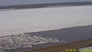Ледоход на Лене 2018
