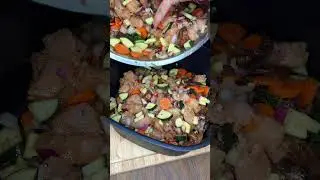 Hibachi in the air fryer! #airfryerrecipes