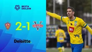 KA 2 - 1 Vestri | Vestramenn ennþá í fallhættu fyrir lokaumferðina | Mörk leiksins í boði Deloitte