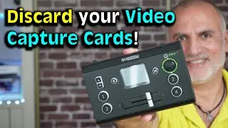 Throw away your capture cards/RGBLink Mini pro video switcher does it all