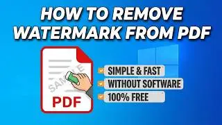 How to Remove Watermarks from PDF Files in Seconds