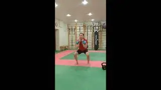 Тренировка с гирями