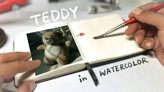 I Tried Painting Teddy and This Happened!!!😖