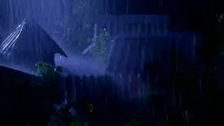 Say Goodbye To Stress And Insomnia With Heavy Rain In The Forest | Natural Sounds For Sleeping