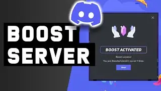 How to Boost Discord Server for FREE