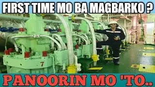 TIPS PARA SA MGA FIRST TIME SASAMPA NG BARKO | ENGINE CADET/WIPER PRACTICE IN ENGINE ROOM