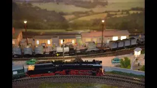 Abendstimmung rund um Berndstein - Modellbahn in Spur TT