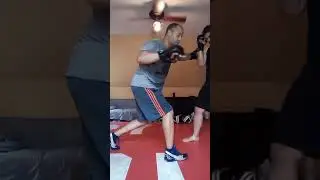 Shane..I instruct. Right to body, left hook, sweep single right