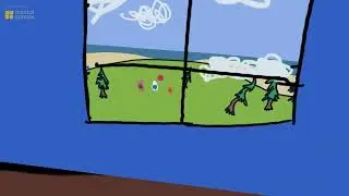 A scene I made with mental canvas