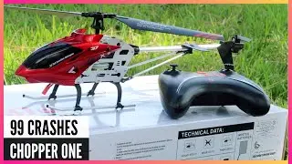 Not A Crash Video...Well But Kinda Is...Chopper One SYMA Review - The Amateur YouTuber