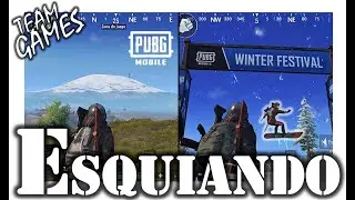 esquiando en pubg mobile | UBICACIONES PARA ESQUIAR | SORPRENDENTE | TEAM GAMES OFICIAL 🔥