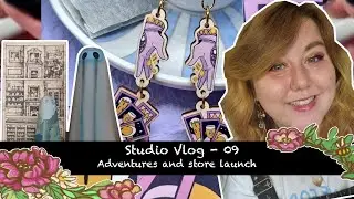 Adventures and store launch - Studio vlog 9